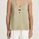 REISS NEW Emi Linen V Neck Shell Top In Khaki Size 4