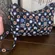 Vera Bradley Night Owl Libby Cotton Quilted Shoulder Crossbody Bag Retired Print
