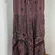 Womens Skirt Free Size Brown Boho Forest Fairy Hippie Floral Festival Maxi Flowy