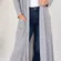 LuLaRoe Light Gray Long Open-Front Cardigan Duster Size XL