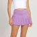 GOLD HINGE XL Purple Pleated Tennis Golf Skirt Built In Spandex Shorts Athletic