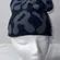 Black and gray beanie