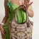 Coach Ergo Shoulder bag jacquard signature with plum leather