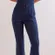 Free People CRVY Ring The Alarm Denim Jumpsuit. XS