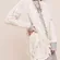Anthropologie Rosie Neira Wool Cotton Fringe Cardigan Sweater