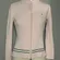 Tommy Hilfiger Small Pink Ribbed Zip Up Mock Neck Cardigan Sweater