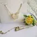 Kendra Scott Haley Bow Gold Short Pendant Necklace