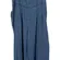 Aerie L Chambray Denim Wide Leg Jumpsuit Overalls Coastal Boho Pockets