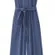 Patagonia Kamala Jumpsuit Size Medium Current Blue Wide Leg Belted Casual Flowy
