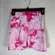 Unbranded Biker Shorts Womens M Pink Tie Dye High Waist Scrunch