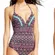 Shade & Shore Dream V-Wire Light Lift One-Piece Swimsuit Size 32A