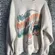Abercrombie Fitch Miami Dolphins Crewneck 1992 Cream Oversized Sweater Large