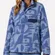 Patagonia Womens Lightweight Synchilla Snap-T Fleece Mother Tree Blue Medium NWT