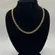 Real Gold Cuban Chain Stainless Steel 6mm 22 Inch Plated Waterproof Solid Mens