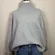 Mimosa Women's S/M Grey Oversized Mock Neck Turtleneck Sweater