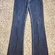 7 For All Mankind High Waist Bootcut Jean Dark Wash Blue Denim USA 31x31.5