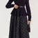 CoMMENSE Plaid Tweed Midi Skirt SPU: OA250929034 COLOR