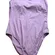 Shade & Shore XL Ribbed One Piece Swimsuit Lilac Purple Pink High Leg
