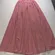 CHICWISH Maxi Skirt Women S/M Pink Accordion Pleated Chiffon Flowy 1176