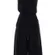 BABATON ARITZIA | L | Womens Black Sleeveless Wide Leg Crop Jumpsuit Drawstring