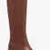 NEW Coutgo Brown Knee High Low Chunky Heel Round Toe Tall Boots 8