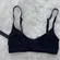 Nike Skims Matte Micro Scoop Bra Obsidian Size Small