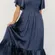 Baltic Born Lovell Smocked Midi Dress Short Sleeve New Without Tags