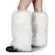 White Faux Fur Knee-High Leg Warmers – One Size
