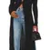 Free People Skylight Ribbed Longline Cardigan Black Button Front Small