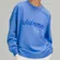 Lululemon Perfectly Oversized Crew *Graphic Blue Nile 4