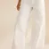 American Eagle Outfitters White Low-Rise Baggy Ultra-Wide Leg Jean