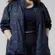 Athleta Sightseer Lace Jacket Navy Floral Size 2X NWT