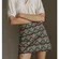 Anthropologie Ollari Deco Beaded Mini Skirt NWT Large Multicolor Embroidered