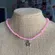 light Pink Star Trendy Choker Necklace