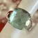Swarovski Aqua Blue Crystal Chunky Ring (Swan Mark) – Retired