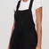 Black Beatriz Romper Shortalls Size Small