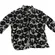 🖤 Dana Taylor Black Floral Lace Top Sz L 🌸 Elegant 3/4‎ Sleeve Blouse 🖤