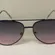 Black Aviator Sunglasses Grey Lens D-20