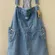 Levi's Utility Shortalls Denim Short Overalls Sz XL NWT