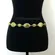 Vintage Y2K Boho Gold Medallion Chain Belt, Fits 22.5–38 Inches, X7GA1199