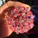 Vintage Pink Fuchsia Rhinestone Flower Sunburst Brooch Pin Patent Number 967965