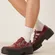 NEW Converse Chuck Taylor All Star platform mary janes in burgundy SZ-5.5