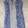 Lilly Pulitzer 20th Anniversary Collection V-Neck Shell Dress Blue Pink Size 4