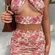 Tiger Mist Paisley Skirt Set