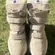 ISABEL MARANT Women’s Balskee High-Top Leather Wedge Sneakers Beige Suede EU 38