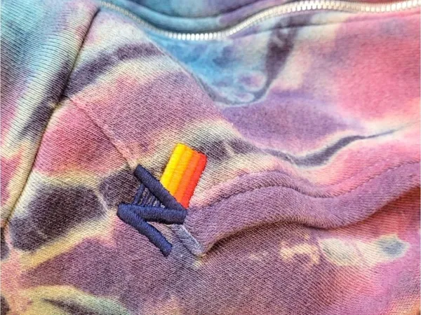 Aviator Nation ACL 2014 Austin City Limits Tie Dye Zip Hoodie Medium Rare - Image 5