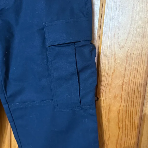 5.11 Tactical Black Cargo Pants size 4 with belt tactical pants work pants women - Image 4