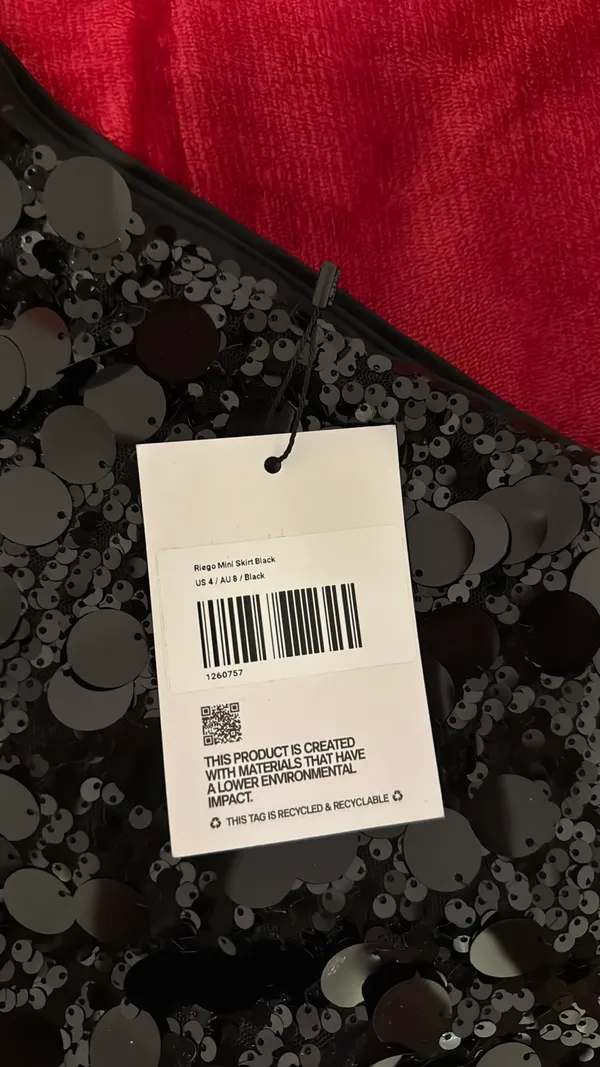 Princess Polly Riego Mini Skirt Black - Image 2