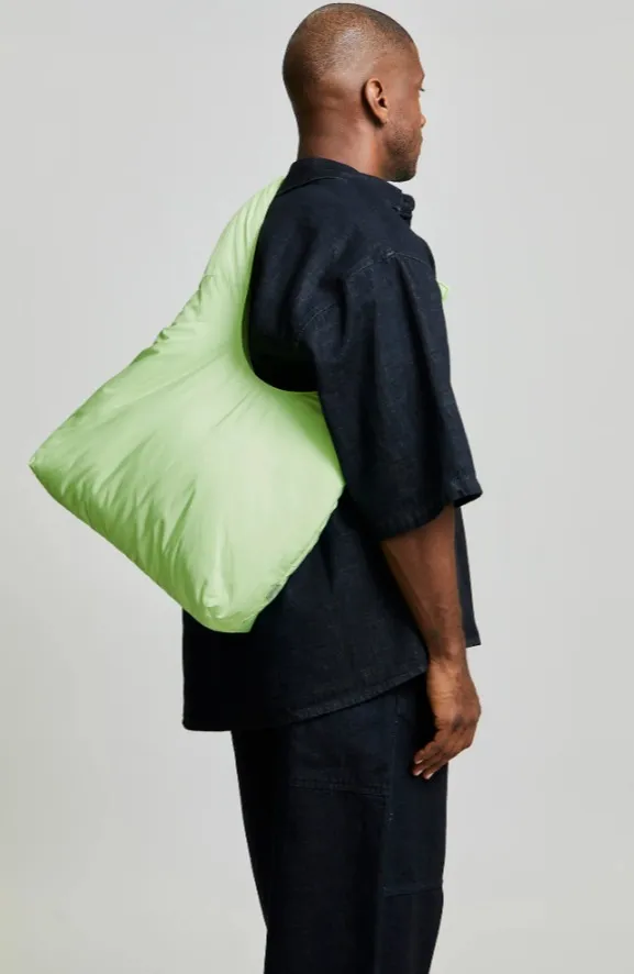 Lefrik - Biwa Puffy Bag Lime - Image 9