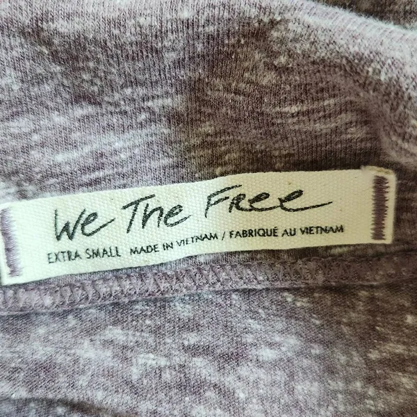 We the Free Plum Oversized Turtleneck Tunic Size XS Free People Purple Top - Image 6